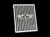 KAWASAKI VULCAN VN 1500 STAINLESS STEEL RADIATOR GRILL GUARD COVER
